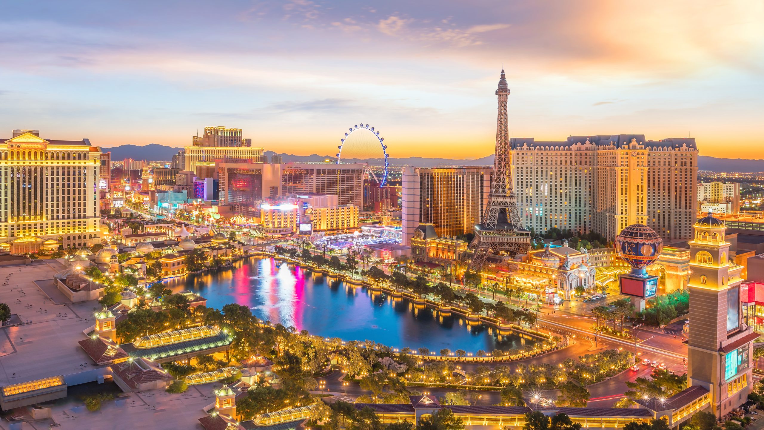 Las Vegas aerial image